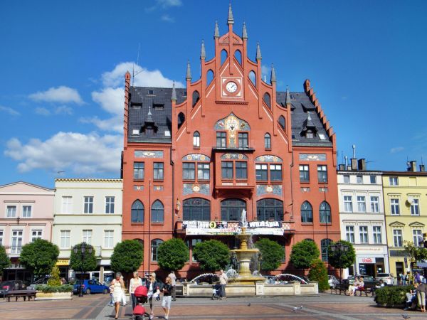 Fontann na rynku