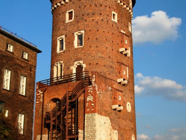 Baszta na zamku krolewskim na wawelu