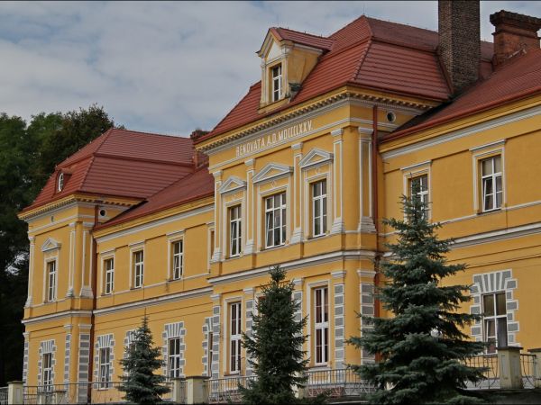 Pałac w Wysocku k. Jarosławia .