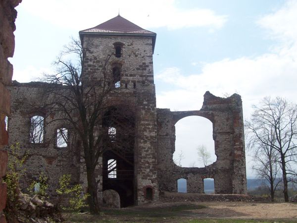 Zamek Tenczyn (Tęczyn) położony jest we wsi Rudno w województwie małopolskim, w powiecie krakowskim, w odległości 24 km na zachód od Krakowa, 5 km na południowy