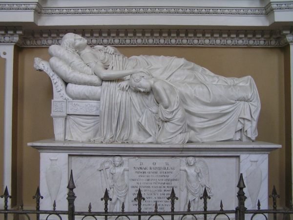 Pomnik nagrobny Marii z Radziwiłłów Krasińskiej, matki Zygmunta Krasińskiego /1841 r/