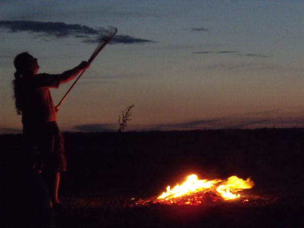 Wieczorne pieczenie ziemniaków