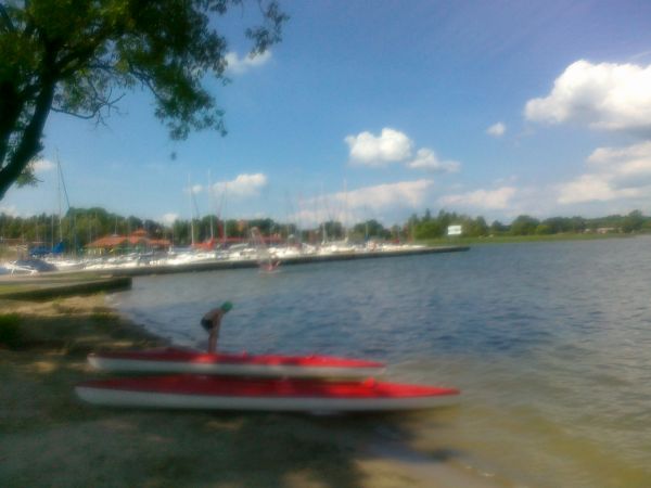 Wilkasy to miejsce na sporty wodne