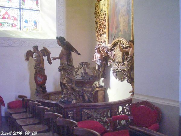 Kaplica z chrzcielnicą