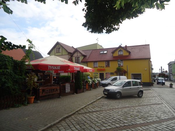 Pizzeria Pepino - widok na ogródek