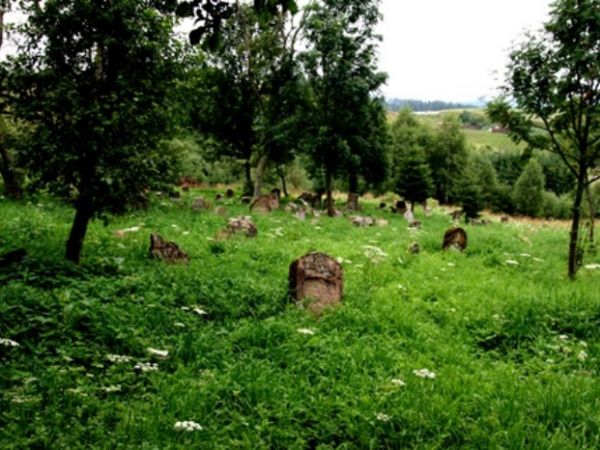 Znajduje się tu kilkaset macew.