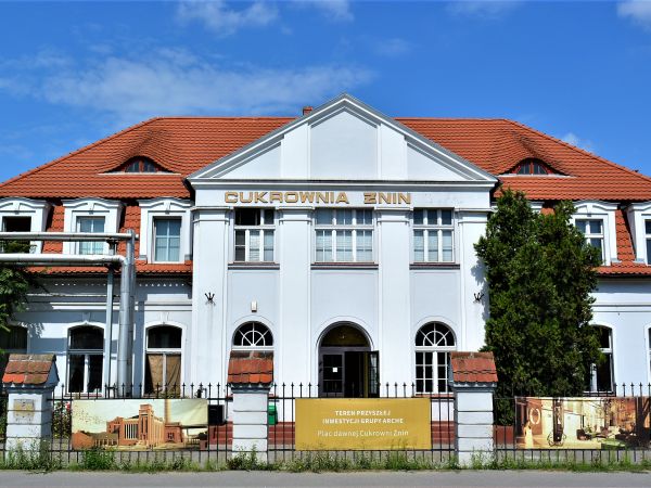 Biurowiec nieistniejącej już Cukrowni Żnin.