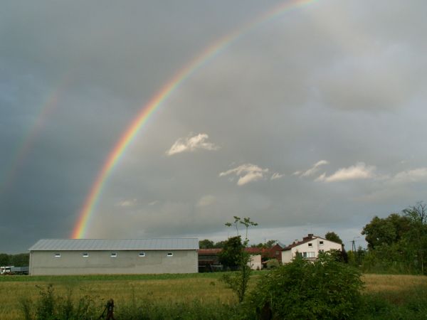 Tęcza nad Bródzkami