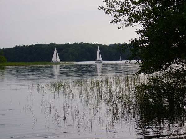 Jezioro Bobięcińskie Wielkie - widok z kanału (by Natasza)