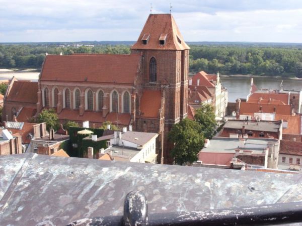 Widok z wieży Ratusza.