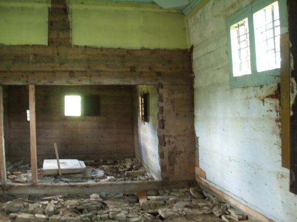 Remontowana Cerkiew w Bałuciance..