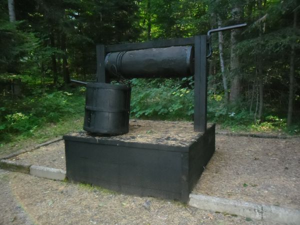 Najprostsza forma wydobywania oleju skalnego.