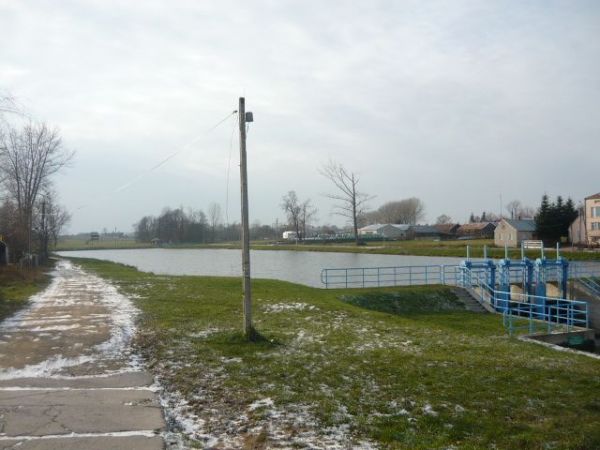 Widok na zbiornik wodny