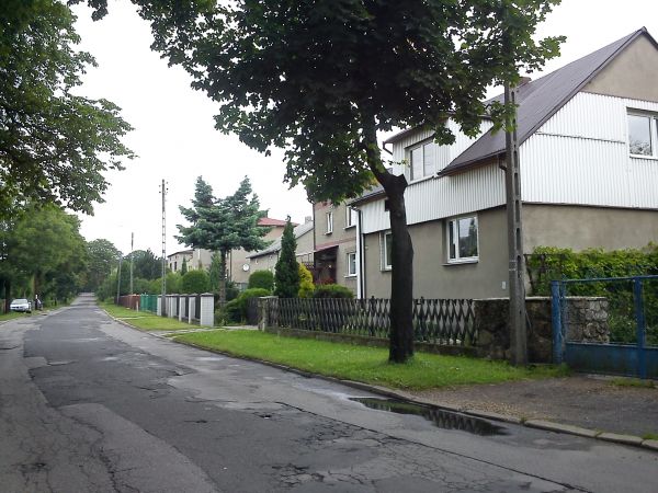 Sosnowiec-Kazimierz Górniczy. Ulica Sztygarska.