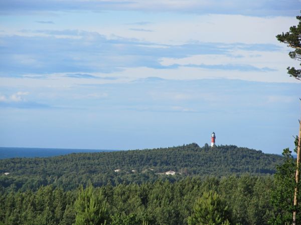 Widok na latarnię morską Stilo