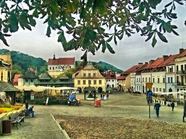 Rynek w Kazimierzu Dolnym.