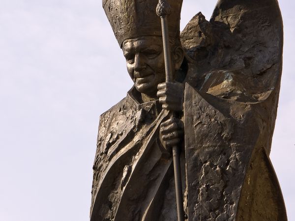 Nowy Sącz -Pomnik Jana Pawła II