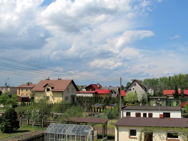 Osiedle domków jednorodzinnych w rejonie ulic Słonecznej, Zielonej, Kwiatowej i Topolowej