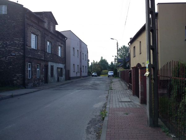 Sosnowiec-Jęzor. Ulica Starowiejska.