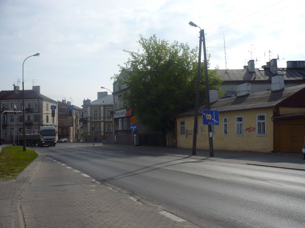 Skrzyzowanie Nowy Swiat Kunickiego i Chłodnej