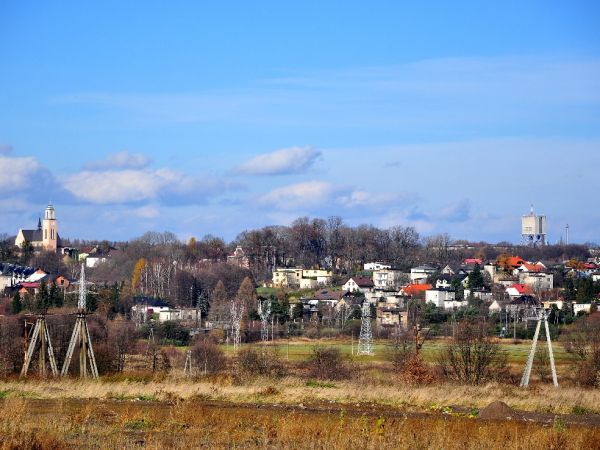 Widok na Wodzisław Śląski