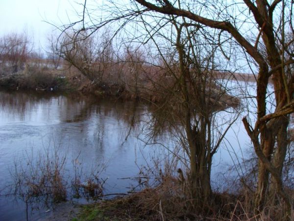 To tutaj Rudna wpływa do Sanu