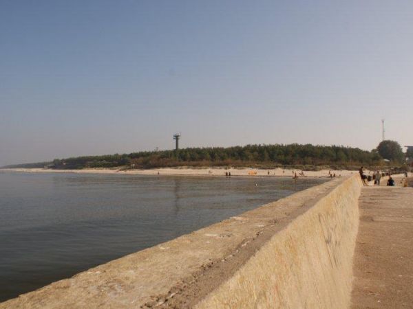Widok z falochronu. Mrzeżyno - wrzesień 2011