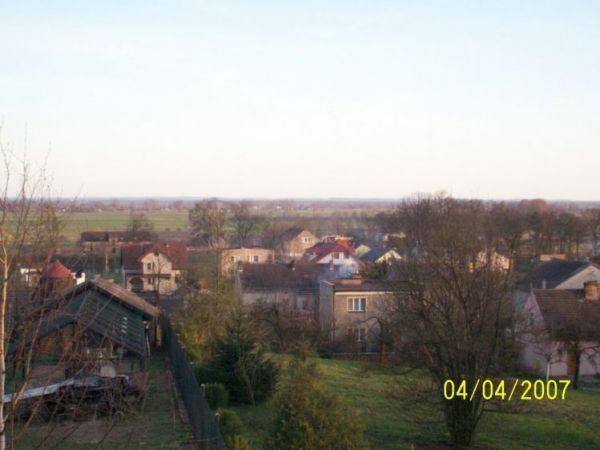 Widok Łupowa od strony lasu.