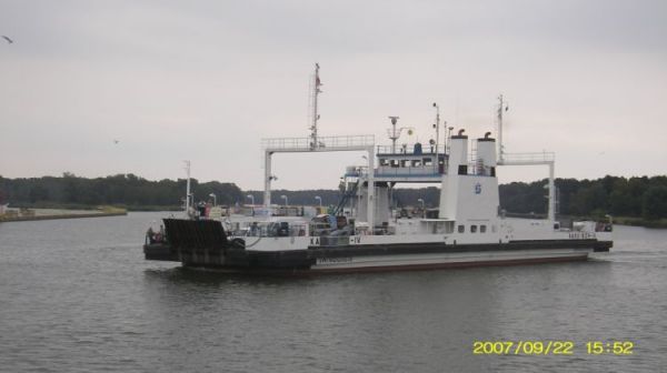 Prom Karsibór ze Świnoujścia na wyspę Wolin