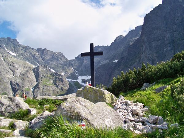 Czarny Staw nad Morskim Okiem.