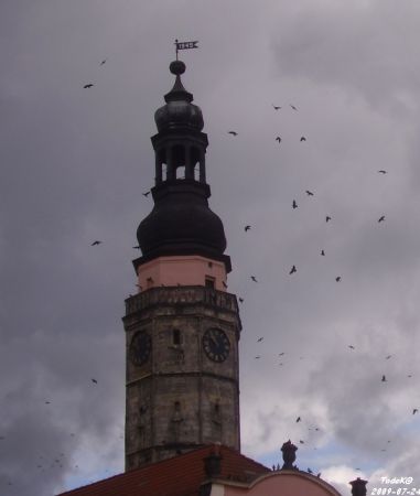 ... za chwilę się zacznie, ptaki szukają schronienia.