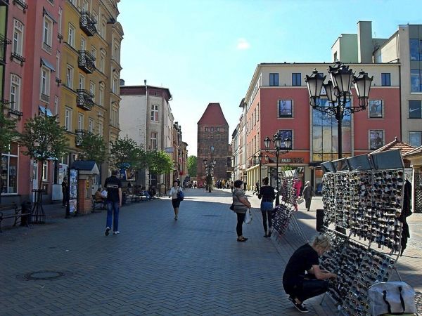 Uliczka na Starym Rynku w kierunku Bramy Człuchowskiej