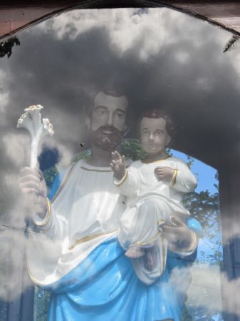 Figurka Patrona Parafii i kościoła