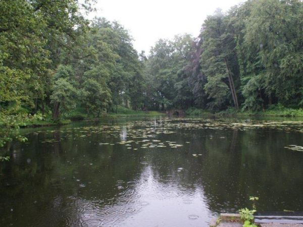 Park za zamkiem. Tuczno - lipiec 2011
