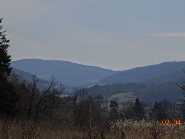 Beskid Leski - zachodnie partie pasm bieszczadzkich.