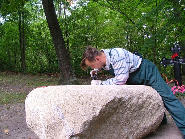 Ja podczas wykonywania napisu dla Eberharda Fon Redeckera   (grzegorz113@onet.eu)