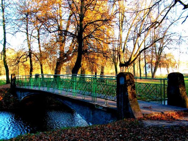Park pałacyku letniego...