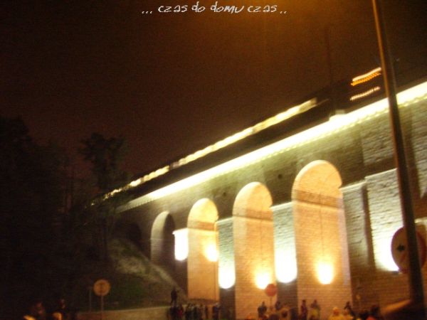 Widok na południową stronę wiaduktu w dniu "Wiadukt Show" 10/10/2009