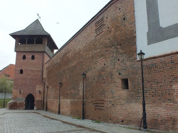 Fragment murów miejskich w Koźlu