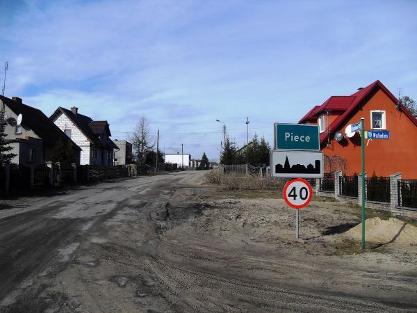 Ulica Południowa w Piecach