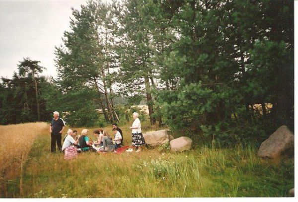 Gdzie jest żyto stał dom mojej mamy kol .Lubiejki
