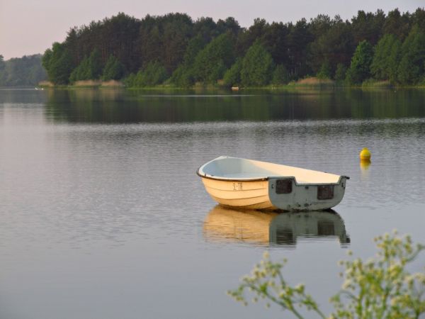 Nad jeziorem Wdzydze wiosną 2016