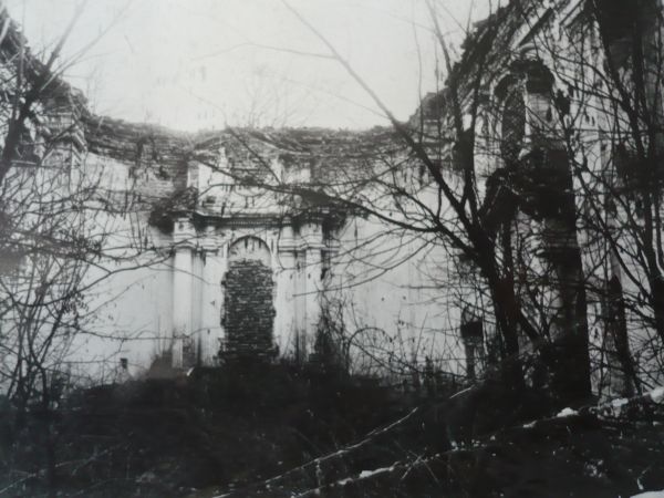 Tak wyglądał kościół ś.w Rocha do 1917r.