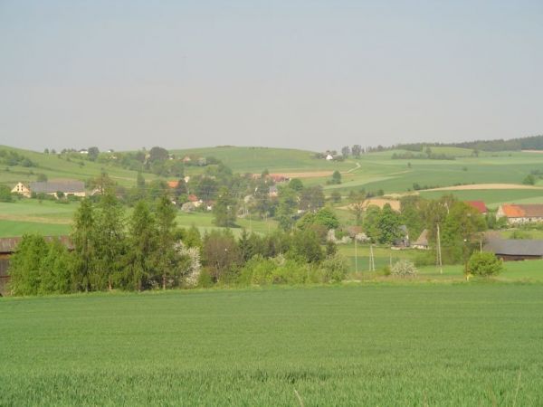 Widok na Suszynę od strony Kamieńca
