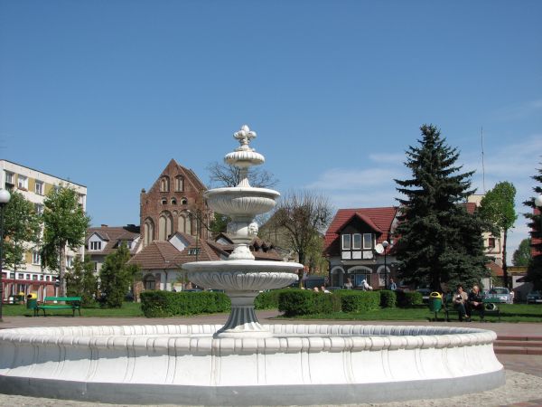 Świdwin, fontanna