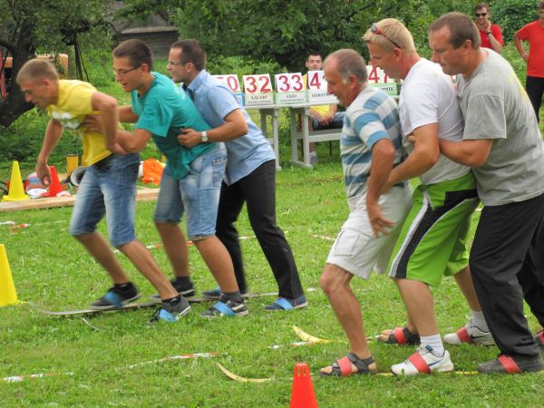 TURNIEJ WSI Gminy Wojaszówka 10 sierpnia 2014 r.Łączki Jagielońskie.