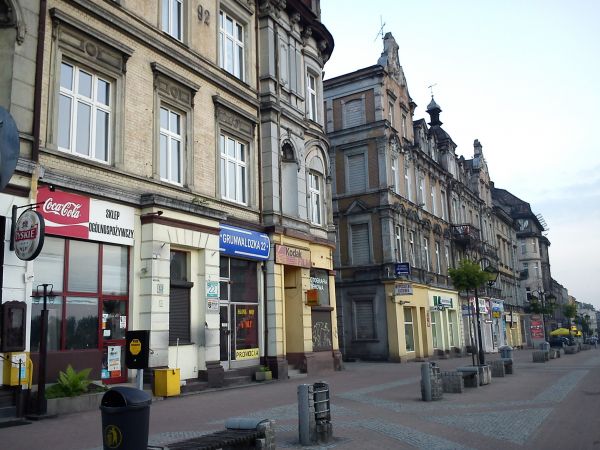 Mysłowice-Ulica Grunwaldzka.
