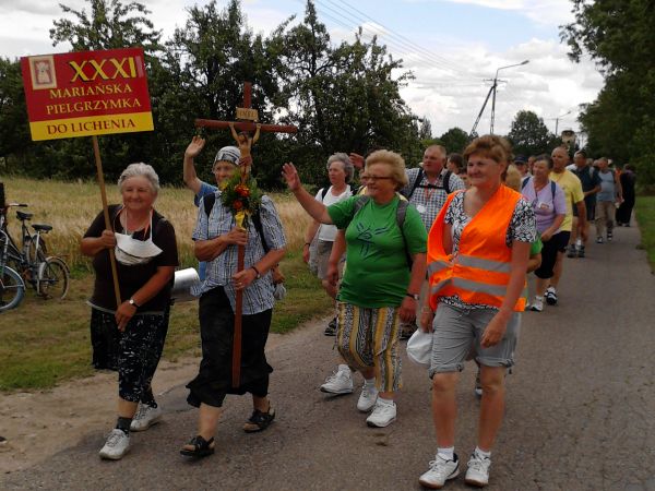 Pielgrzymka z Góry Kalwarii do Lichenia