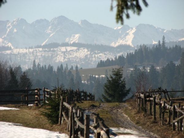 Widok na nasze kochane Tatry..