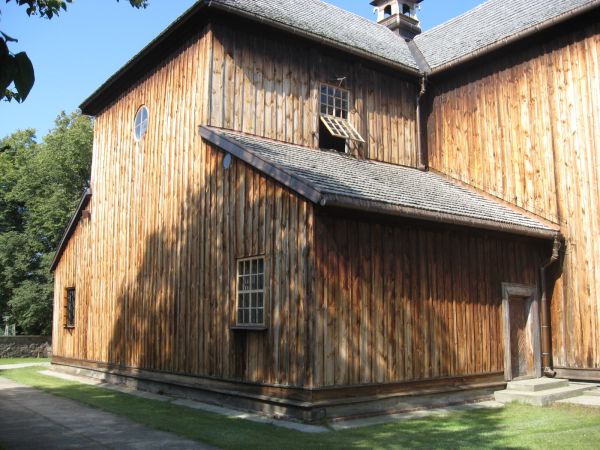 Kościół wejście do zakrystyi